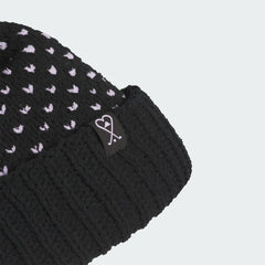 Adidas Knit Pom Beanie Women's (Black JX2365)