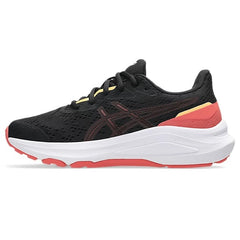 Asics GT-1000 13 GS Running Shoes Kid's (Black Rubble Red 009)