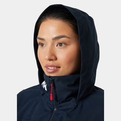 Helly Hansen Crew Hooded Midlayer Jacket 2.0 Women's (Navy 597)