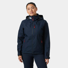 Helly Hansen Crew Hooded Midlayer Jacket 2.0 Women's (Navy 597)