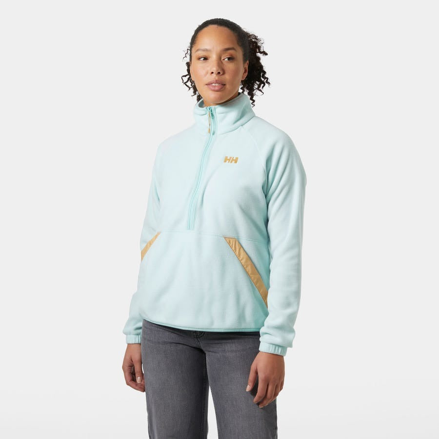 Helly Hansen Rig Fleece Half Zip Jacket Women's (Barley Blue 537)
