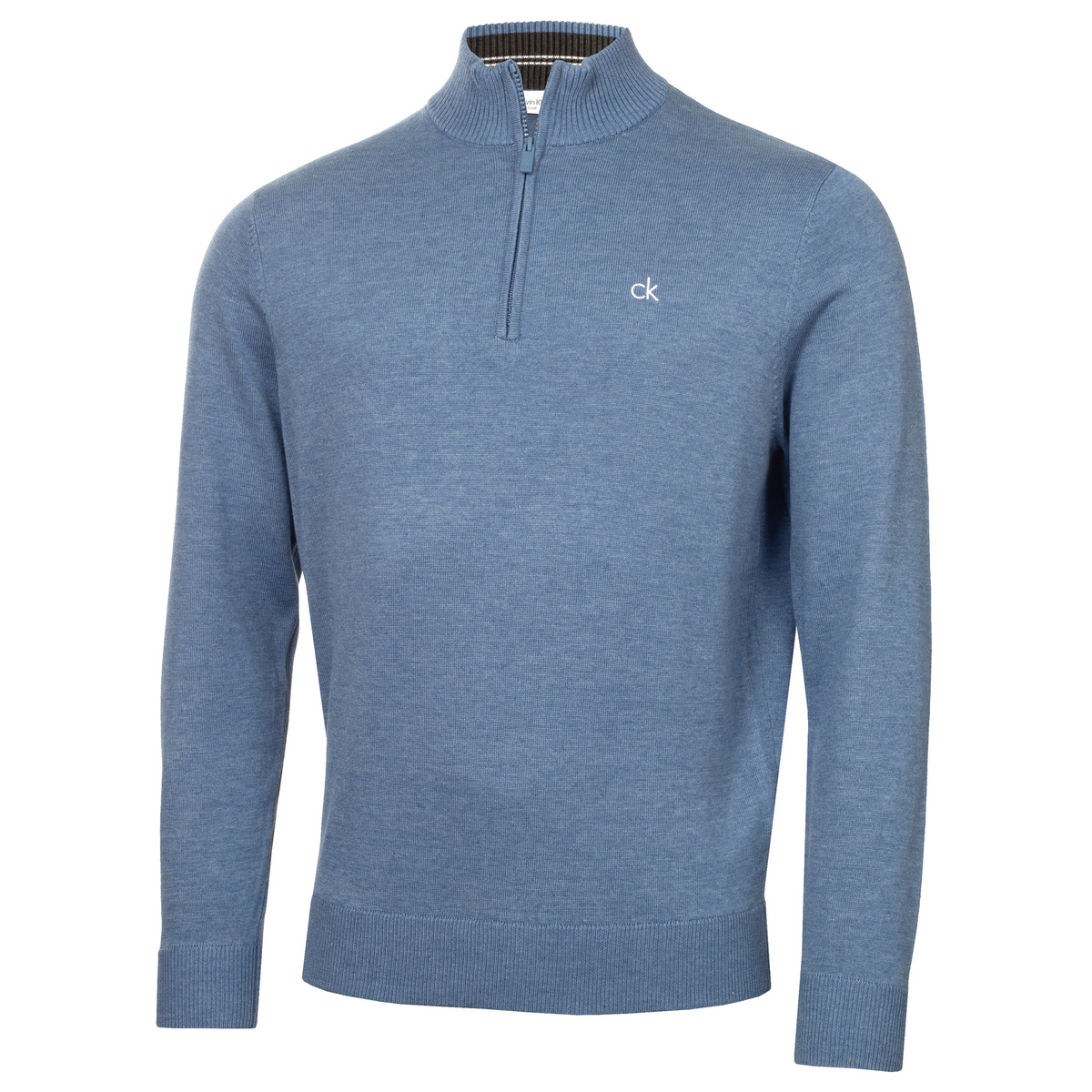 Calvin Klein Avenue Half Zip Sweater Men's (Denim)
