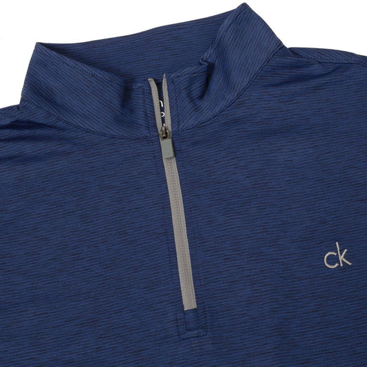 Calvin Klein Cruise Half Zip Top Men's (Dark French Navy)