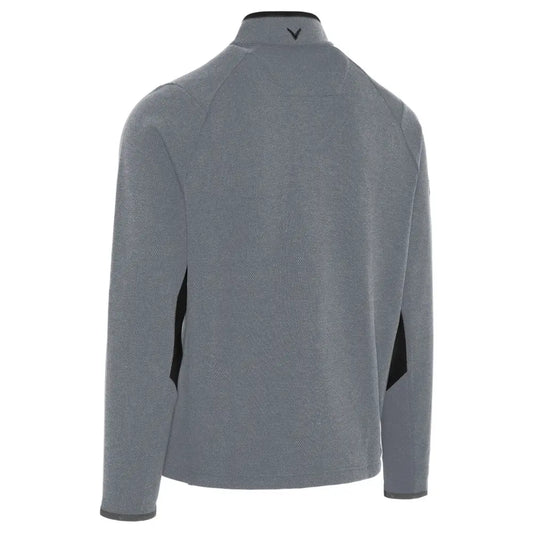 Callaway Quarter Zip Textured Top Men's (Concrete Grey Black 018)