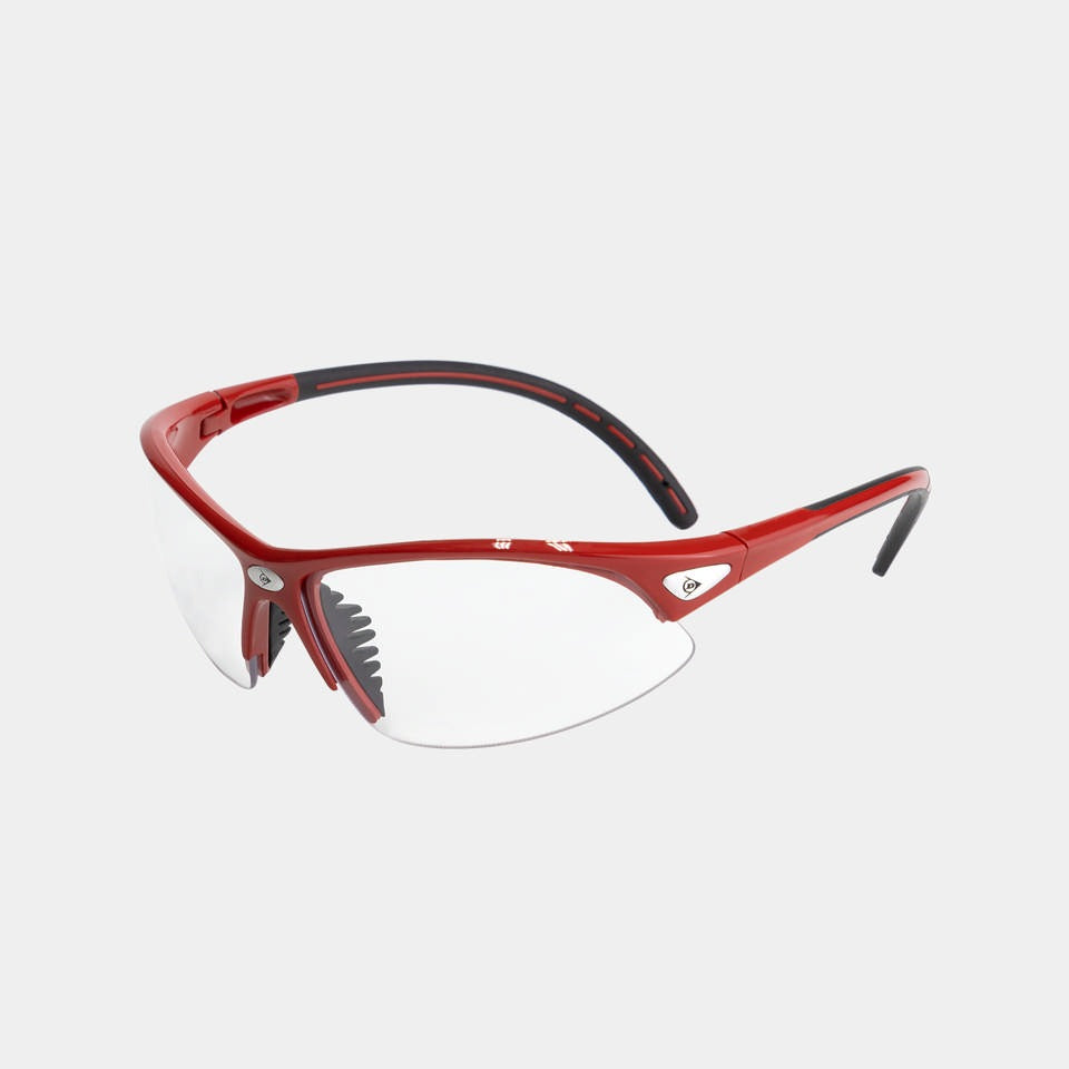Dunlop Protective Comp Players Googles Unisex (Black Red)
