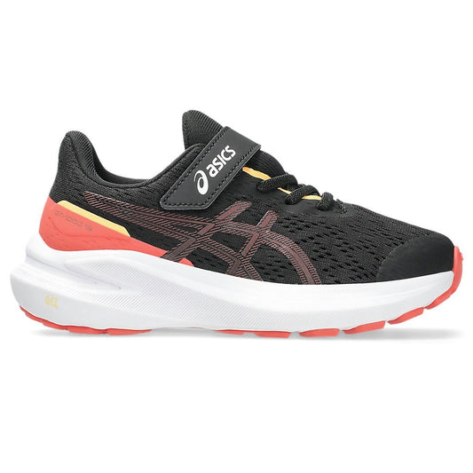 Asics GT-1000 13 PS Running Shoes Kid's (Black Red 009)