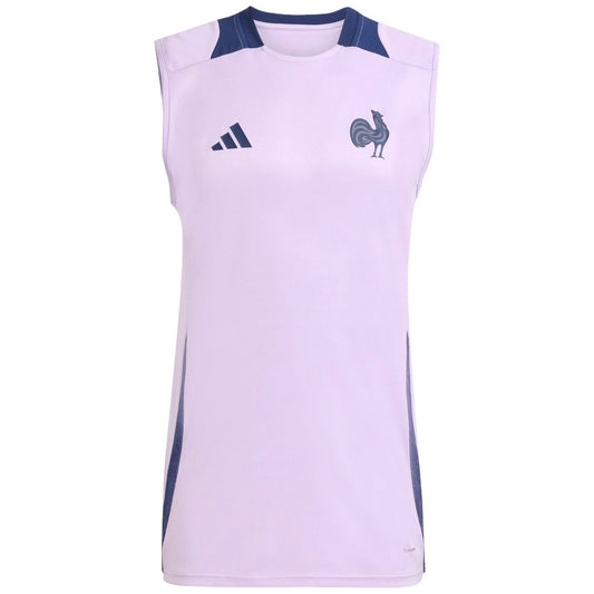 Adidas France Rugby Singlet 25/26 Men's (Purple JM2751)