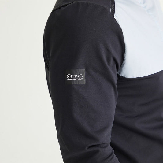 Ping Keeton Half Zip Top Men's (Black Pearl Grey BGR)