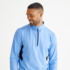 Ping Rhodri Half Zip Top Men's (Cornflower Blue Navy CBY)