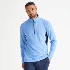 Ping Rhodri Half Zip Top Men's (Cornflower Blue Navy CBY)
