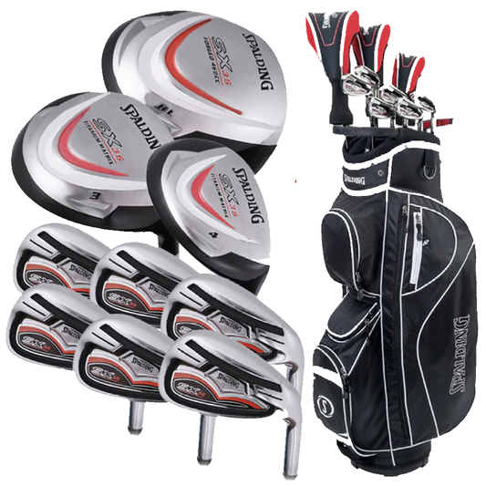 Spalding SX35 Complete Graphite Golf Kit 1" Longer (Men's Right Hand)