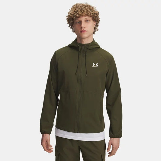 Under Armour Stretch Woven Jacket Men's (Green 308)
