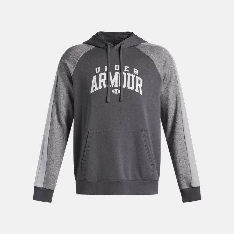 Under Armour Rival Fleece Colourblock Hoodie Men's (Grey 025)