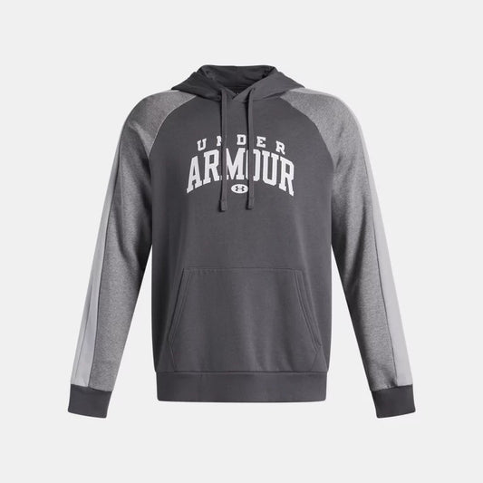 Under Armour Rival Fleece Colourblock Hoodie Men's (Grey 025)