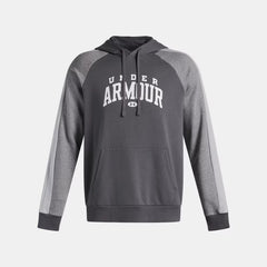 Under Armour Rival Fleece Colourblock Hoodie Men's (Grey 025)