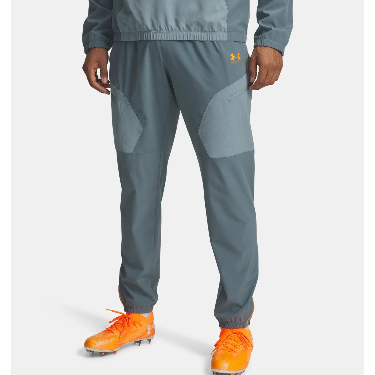 Under Armour Challenger Warmup Pants Men's (Blue Orange 587)