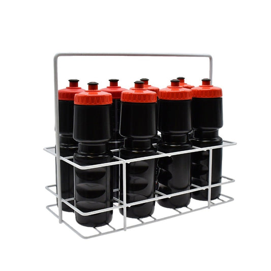 Precision Training 8 Hole Wire Bottle Carrier (White)