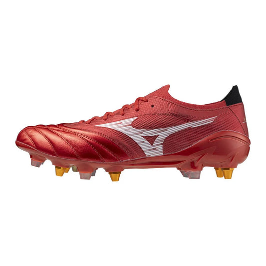 Mizuno Morelia Neo IV Elite Mix Rugby Boots Men's (Red White)