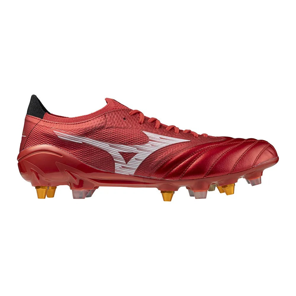 Mizuno Morelia Neo IV Elite Mix Rugby Boots Men's (Red White)