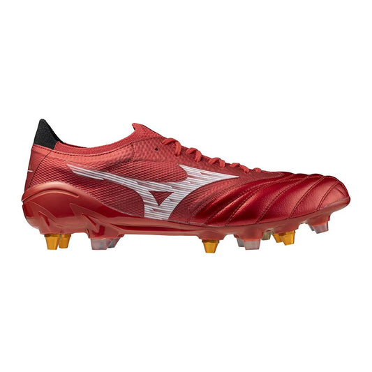 Mizuno Morelia Neo IV Elite Mix Rugby Boots Men's (Red White)