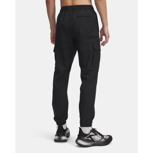 Under Armour Vibe Woven Cargo Pants Men's (Black Racer Red 002)