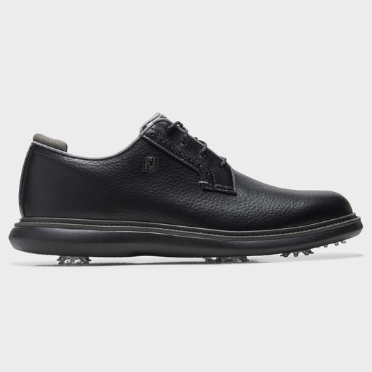 Footjoy Traditions Blucher Golf Shoes Men's (Black 57968)