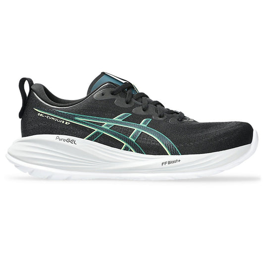 Asics Gel Cumulus 27 Running Shoes Mens (Black Lucid Yellow 004)
