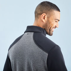 Ping Ramsey Half Zip Top Men's (Black Marl BM34)