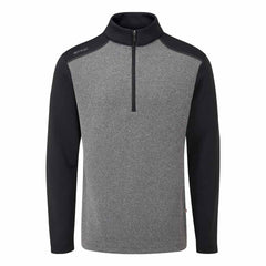 Ping Ramsey Half Zip Top Men's (Black Marl BM34)