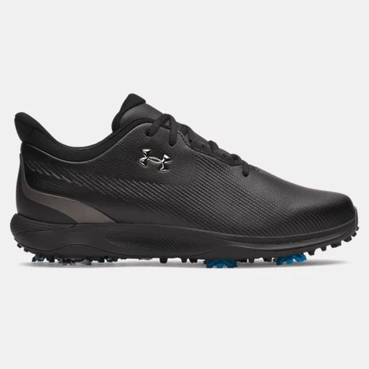Under Armour Drive Fade Spiked Golf Shoes Men's Wide (Black 002)