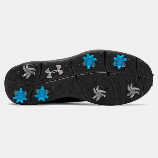 Under Armour Drive Fade Spiked Golf Shoes Men's Wide (Black 002)