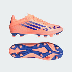 Adidas F50 Club FG/MG Football Boots Men's UK 13 (Beam Orange JI0045)