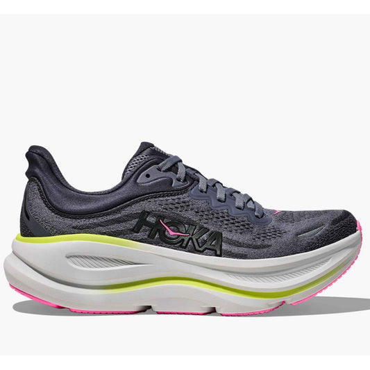 Hoka Bondi 9 Running Shoes Women's (Charcoal Grey Skies CYG)
