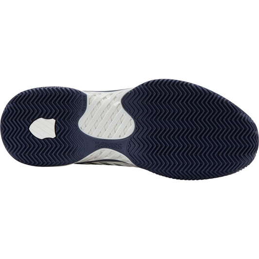 K Swiss Express Light 3 Clay Court Tennis Shoes Men's (Blanc Navy)