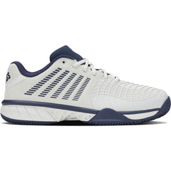 K Swiss Express Light 3 Clay Court Tennis Shoes Men's (Blanc Navy)