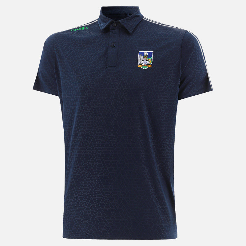 O'Neills Limerick GAA Hydra 061 Polo Shirt Men's (Marine)