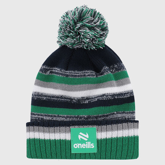 O'Neills Limerick GAA Hydra Bobble Hat Unisex (Marine Green White)