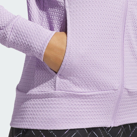 Adidas Ultimate365 Textured Jacket Women's (Powder Plum JN5791)