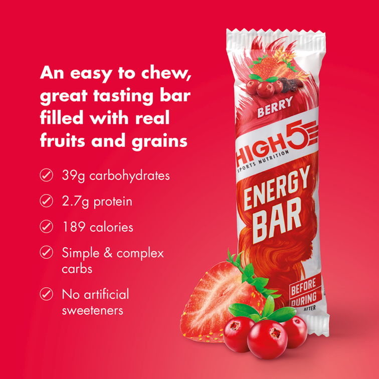 High 5 Energy Bar 55g (Berry)