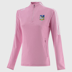 O'Neills Limerick GAA Hydra 184 Half Zip Top Women's (Pink White)