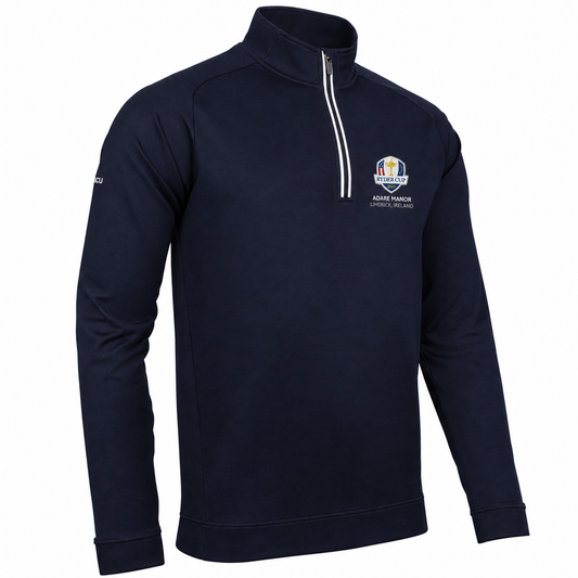 Glenmuir Ryder Cup 2027 Esk Half Zip Top Men's (Navy White)