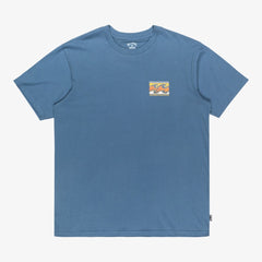 Billabong Crayon Wave T-Shirt Men's (Blue)