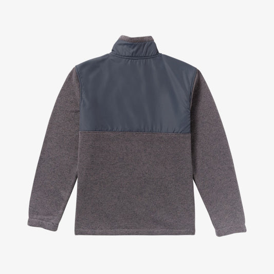 Billabong Boundary Half Zip Mock Neck Men's (Dark Purple)