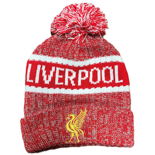 Liverpool FC Bobble Knit Hat Unisex