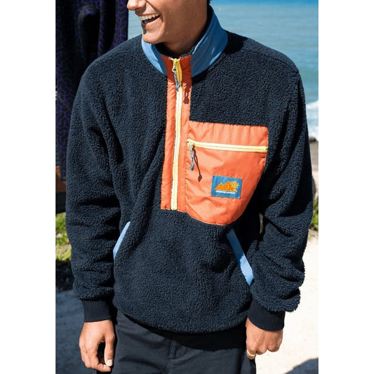 Billabong Boundary Peak Fleece Top Men's (Black BLK)