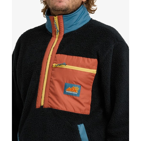 Billabong Boundary Peak Fleece Top Men's (Black BLK)