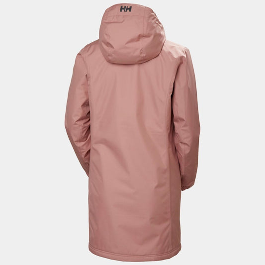 Helly Hansen Belfast Long Winter Jacket Ladies (Ash Rose 096)