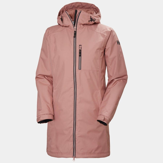 Helly Hansen Belfast Long Winter Jacket Ladies (Ash Rose 096)