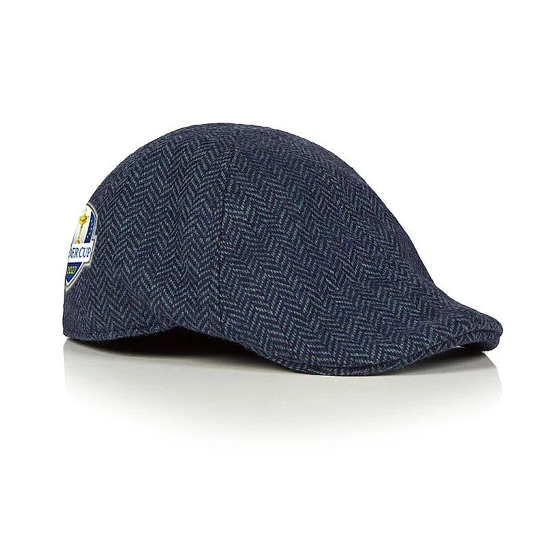 Glenmuir Ryder Cup Leith Cap Men's (Navy Herringbone)