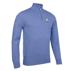 Glenmuir Ryder Cup Devon Half Zip Top Men's (Light Blue)